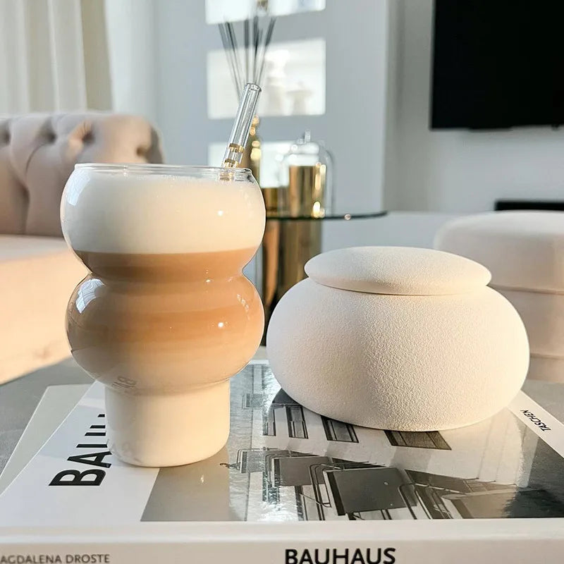 Bubble Ball Glass Cup – For Coffee, Juice, Cocktails & More
