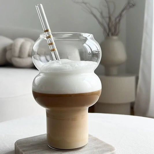 Bubble Ball Glass Cup – For Coffee, Juice, Cocktails & More
