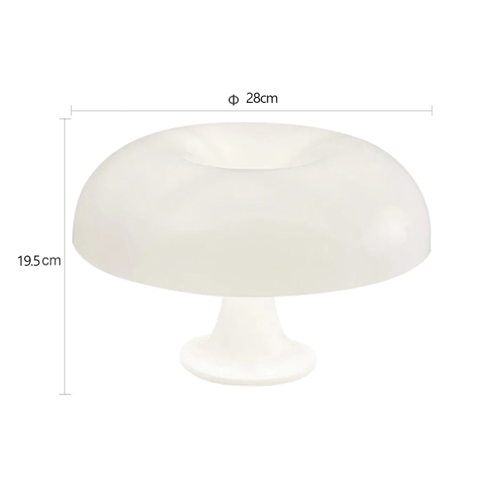 Classic Mushroom Table Lamp – Bauhaus-Inspired Decorative Light for Bedside or Desk