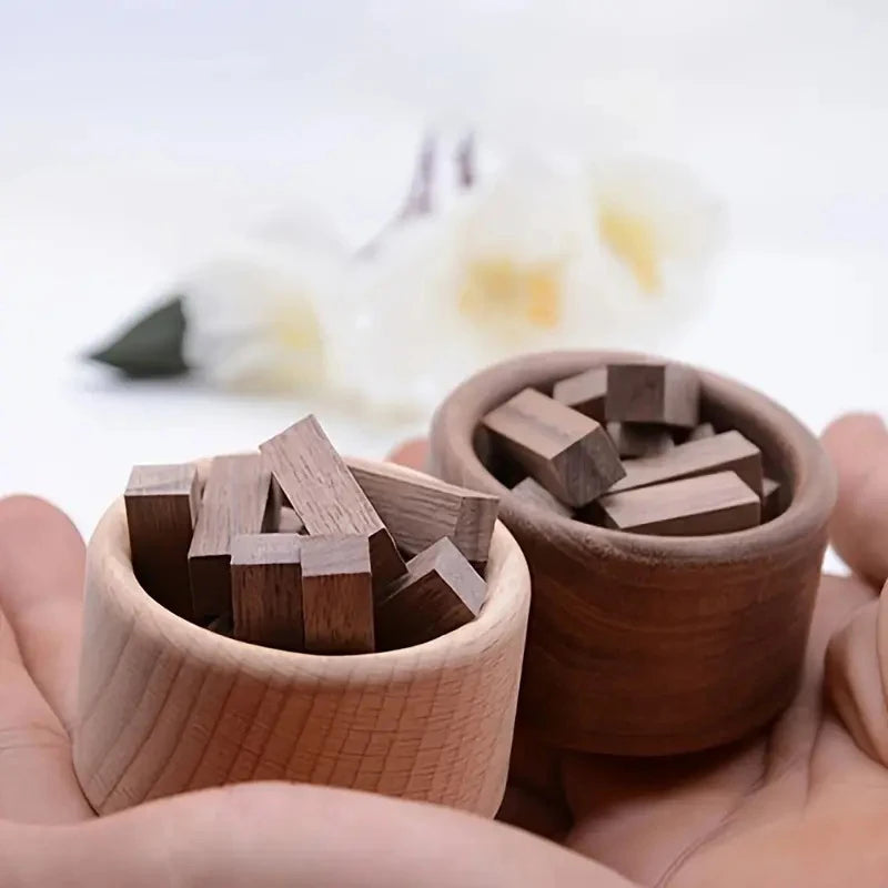 Natural Wood Aromatherapy Diffuser – Beech or Black Walnut