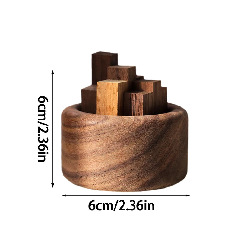 Natural Wood Aromatherapy Diffuser – Beech or Black Walnut
