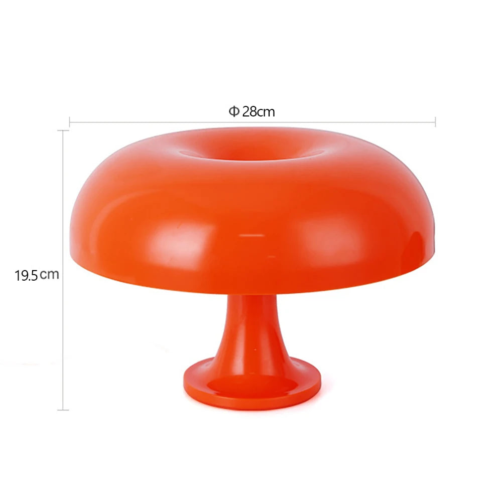 Classic Mushroom Table Lamp – Bauhaus-Inspired Decorative Light for Bedside or Desk